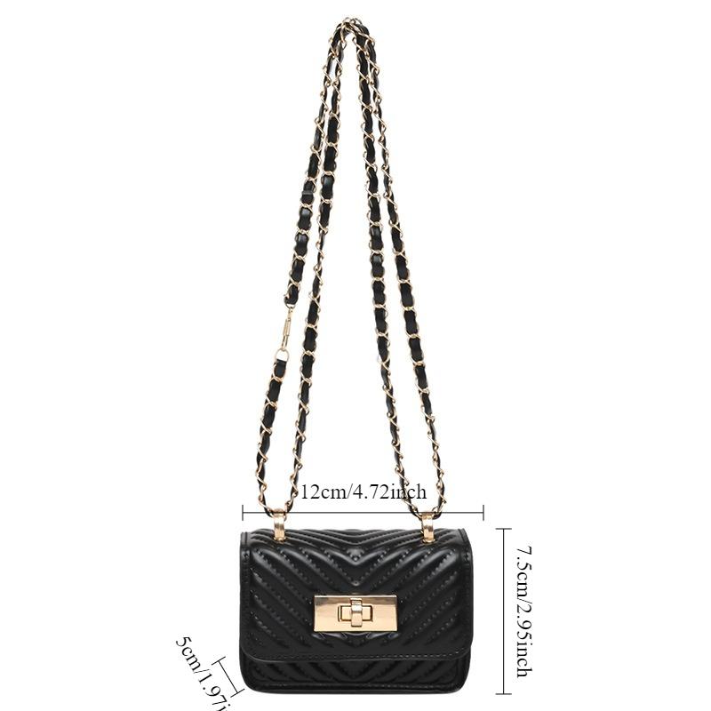 2026 5 Color NEW Design Bags for Women, Trendy New Western-style Chain Mini Crossbody Bags, Fashionable Temperament Bags