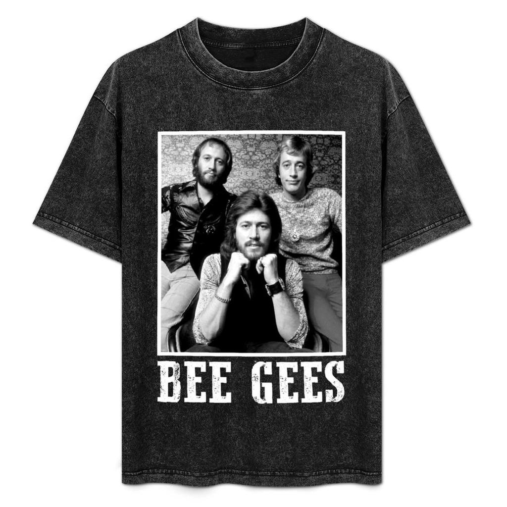 Classic Bee Gees 80s Gift For Fans Tshirt Work Wear Lightweight Tee