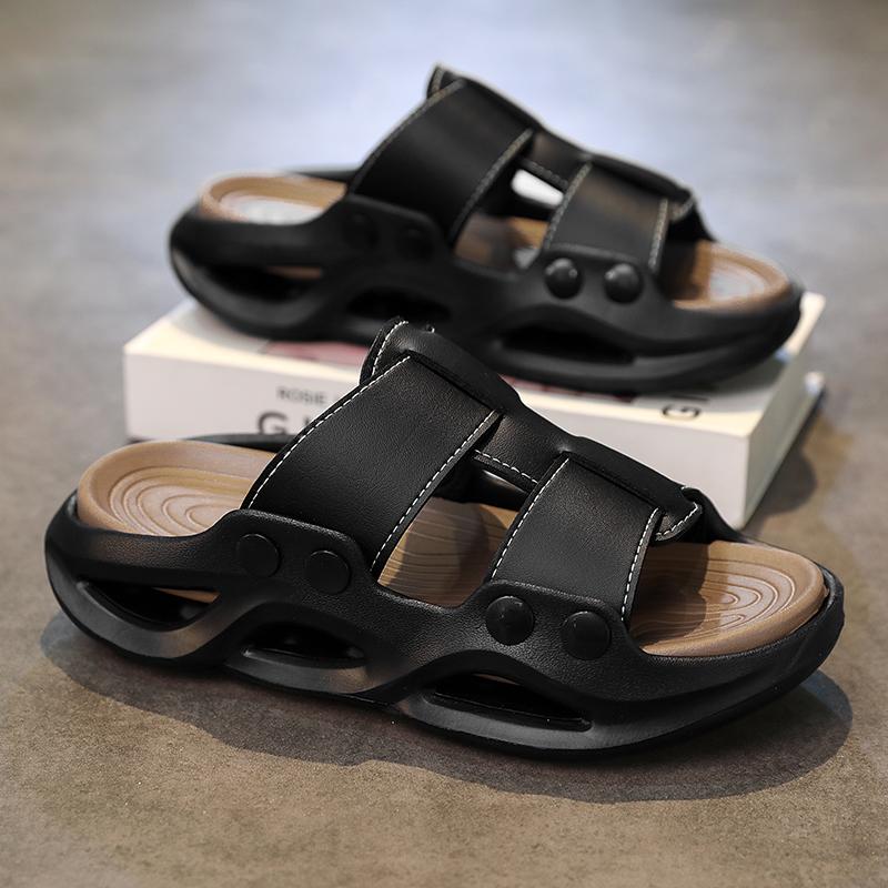 Fashion Men's  Slipper Man Luxury 2025 Luxury Brand Slippers Walk Around Home Big Size Slippers for Summer Men Designer Men's Shoes