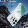 For iPhone 14 Pro Max Magnetic Case Gradient Glitter Shockproof TPU PC Phone Cover Compatible with MagSafe