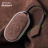 Alcantara Key Case Cover for NIO ET5T ES6/EC6 ESS ET9 ES7 ET7 ET5 Suede Aluminum Alloy Key Buckle Keychain Interior Accessories