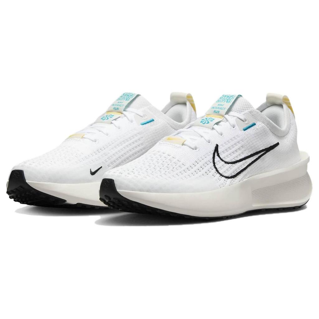 Nike Interact Run White Dusty Cactus Black Saturn Gold Women's FD2292-101