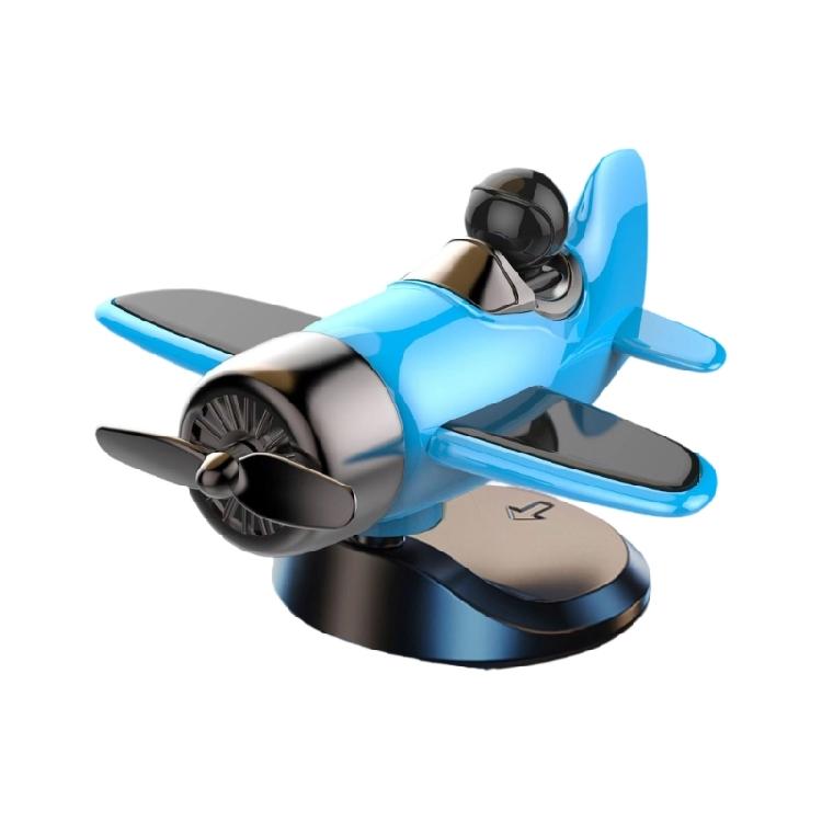 Multipurpose Solar Powered Rotating Aircraft Decors Energy Efficient Dashboard Decoration for Cars Offices Homes Present