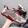 39-46 Large Size Foreign Trade Men's Shoes Casual Sports Running Shoes Mesh Breathable Forrest Gump Shoes Versatile Little White Shoes