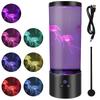 1Pc Jellyfish Lava Lamp 7 Color Modes Floating Jellyfish Lamp USB Operated Mood Light for Kids Adult Home Office Room Decoration