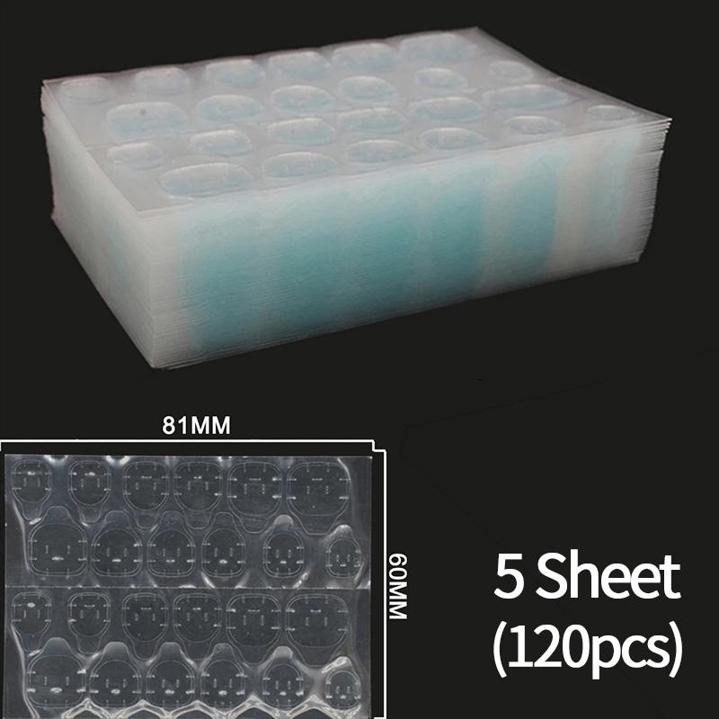 

Double Side Nail Jelly Glue Transparent False Nail Art Adhesive Tape Glue Stickers DIY Reusable Manicur Nails Accessories uñas