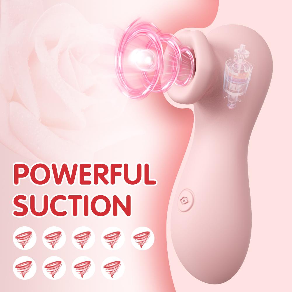 Sexspielzeug Vibrator Starker Brustwarzen Klitoris Saugstimulator Vibration Massagegerät Masturbation Werkzeuge Frauen Sexspielzeug Dildo Vibrator