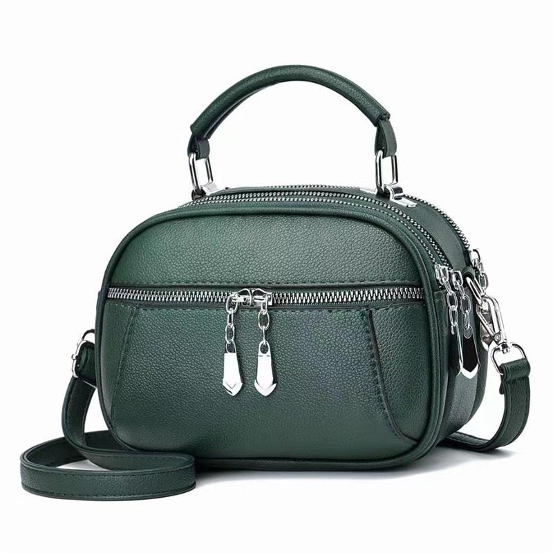 New Handbag Mini Small Round Bag Fashionable Shoulder Bag Simple Messenger Bag