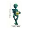 Alien Resin Sculpture Fun Figurine For Home Decor And Collectors