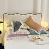 2pcs Single Pillowcase Soft Warm Autumn/Winter Crystal Velvet Flannel/Fleece Pillow Cover Solid Coffee Camel 48*74cm No Filling