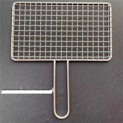 Rectangular BBQ Grilling Basket with Handle