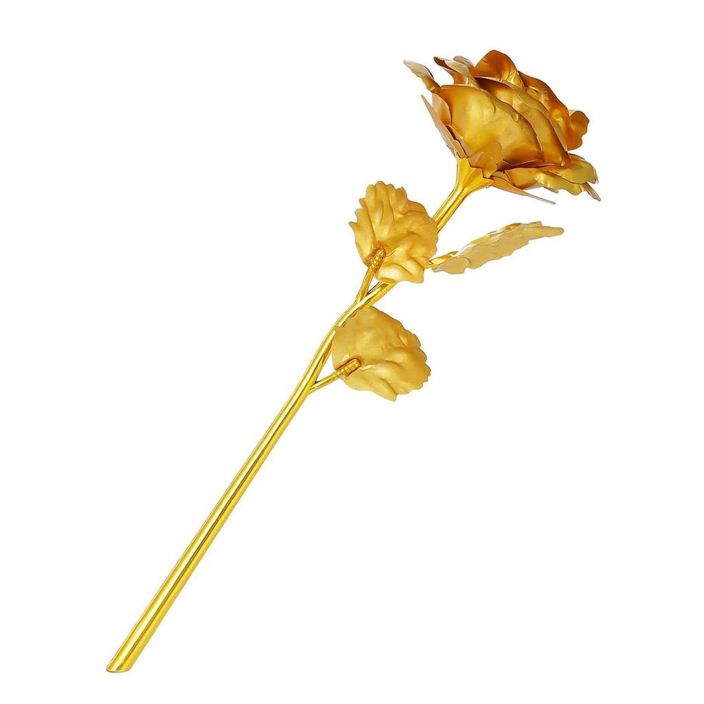 Beste Wünsche Künstliche Rose Blume Dekorative Schaustück Geschenk | Valentinstagsgeschenk für Freundin Freund | Valentinstag Dekoartikel