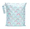 Bankins Wet Bag Japanese Machine Storage for and Bath Rainbows (Waterproof) [Official Product] Waterproof, Washable, Multi-Purpose Clothes, Diapers,