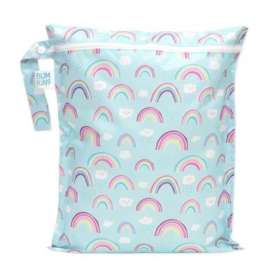 Bankins Wet Bag Japanese Machine Storage for and Bath Rainbows (Waterproof) [Official Product] Waterproof, Washable, Multi-Purpose Clothes, Diapers,