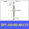 ZPT Vacuum Suction Cup Mini Fitting: Industrial Pneumatic Flat/Pointed Head Anti-Rotation Robotic Arm Holder.
