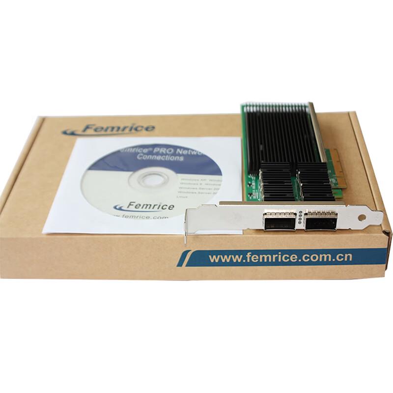 Femrice Intel XL710BM2 40G Dual Port PCIe X8 Ethernet Network Card (CN Version)
