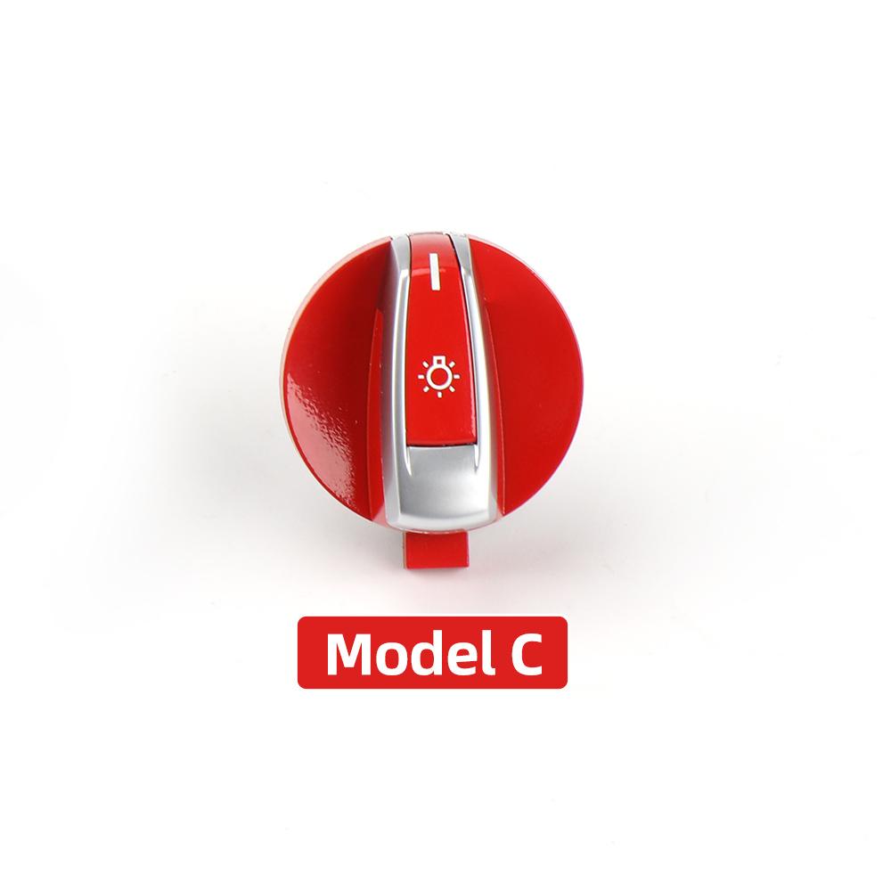 New Car Front Headlight Switch Rotation Button For BMW 5 7 Series F10 F07 F02 Head Light Lamp Switch Control Konb Button Cover