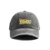 2025 Back To The Future Baseball Cap Summer Distressed Dad Hats Unisex Outdoor Adjustable Cotton Caps Outdoor Sun Protection