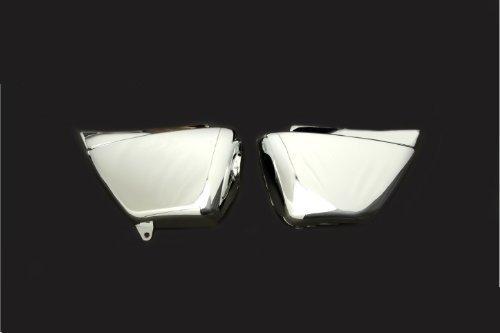 NBS Bike Parts Center Side Covers (Left and Right Set) Chrome Plated for Honda Ape 50/100 314306