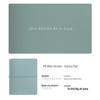 M5 Metal Ring Binder: Simple Style Journal with Loose-Leaf & Sticky Notes for Students