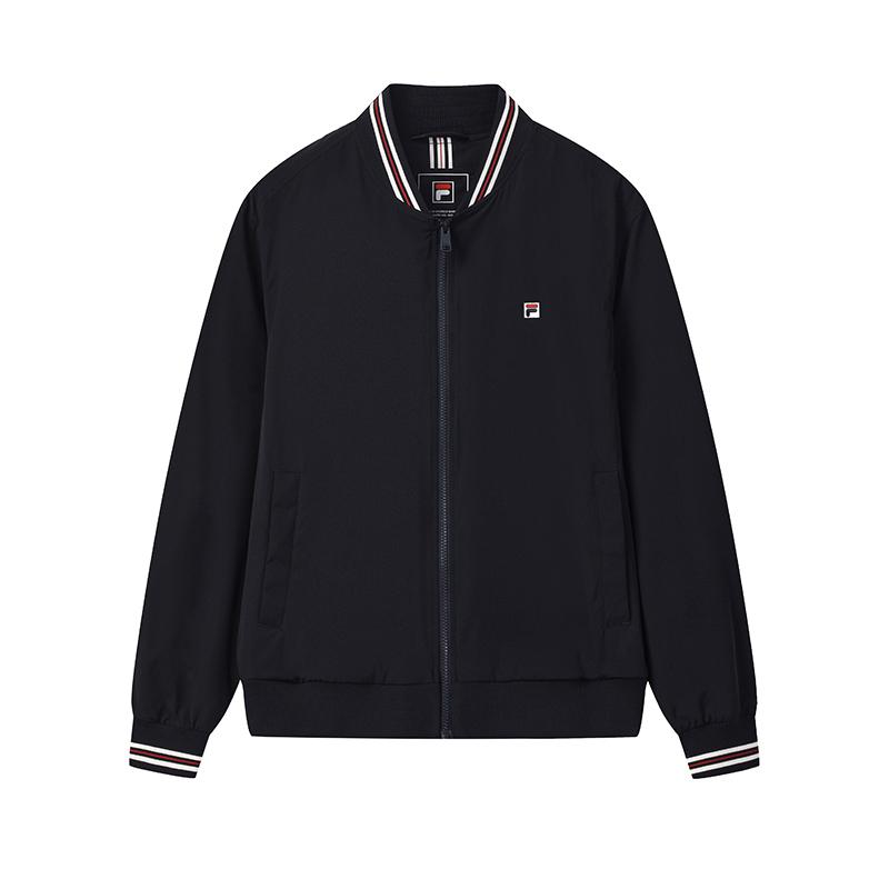 

Fila Наследие Классический Минималистичный Модный Повседневный Универсальный Тканый Пиджак Мужские Куртки Легендарный-Синий F11M548708FNV M