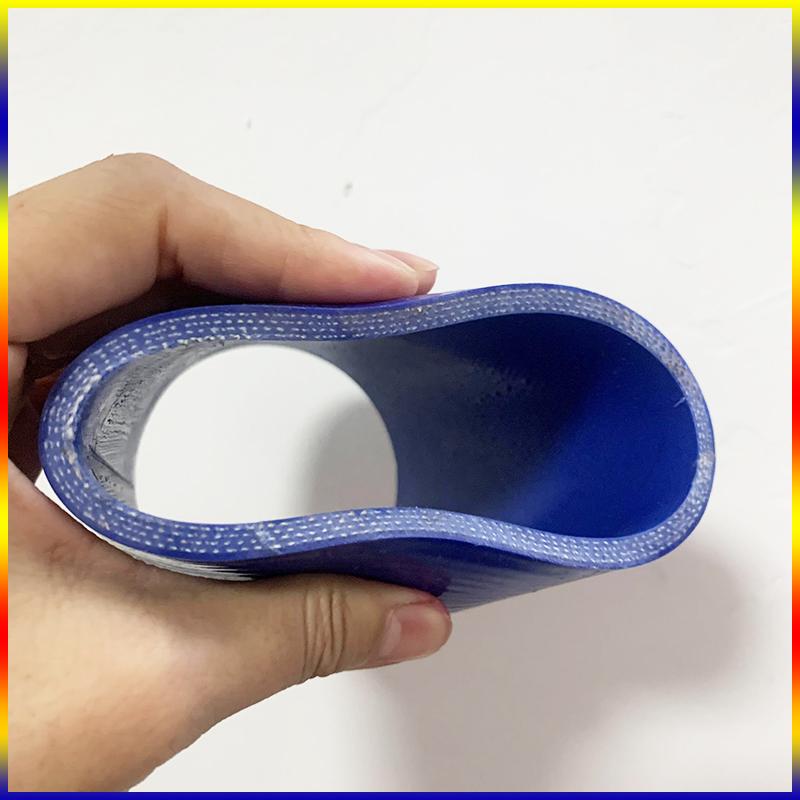 ID50-60mm Intercooler Tube Pipe Coolant Hose Straight Silicone Length10-58cm High Temperature High Pressure Turbo Send 2 Clamps