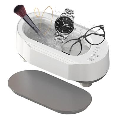 Ultrasonic Jewelry Cleaner with 3 Time Modes Large Capacity High Frequency 45KHz 15W Multifunctional Cleaning Machine