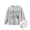 Children's Brand Export Clothing, Children's Fleece-Lined Sports Sweatshirt with Cartoon Bear, New Autumn and Winter Style for Boys and Girls Students