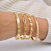 Stainless Steel Geometric Design Women'S Bracelet, Fashionable Ol Light Luxury Style Versatile Simple Zircon Bracelet B-767
