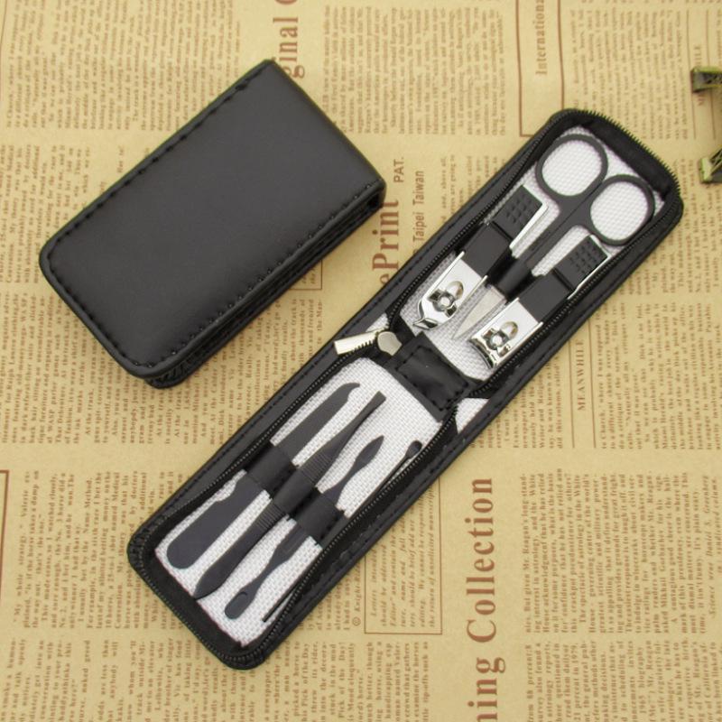 

Nail Clipper Set: Foot Care Knife, Cuticle Nippers, Nail Scissors, Pliers, Angled Tweezers.