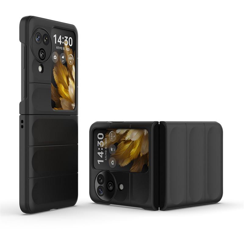 For OPPO Find N3 Flip Case OPPO Find N2 N3 Flip 5G Cover Luxury Matte PC Shockproof Protective Hard Back Cover OPPO Find N3 Flip