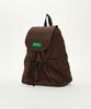 Benetton Shirred Laptop Backpack - [Brown]