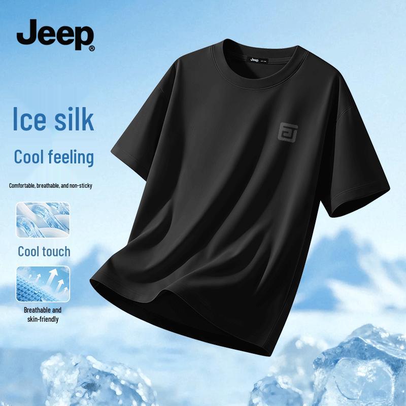 JEEP Men s Cooling Quick-Dry T-Shirt 4XL