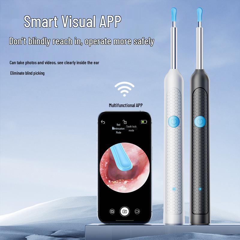 Smart Wireless HD Camera Ear Cleaning Tool for Kids: Visual Ear Spoon