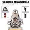 Umwandlungswerkzeug Holzbearbeitungsadapter für 100mm Winkel Universeller Winkelschleifer Kopf-Kit Neu für Akku-Oszillations-Multitool