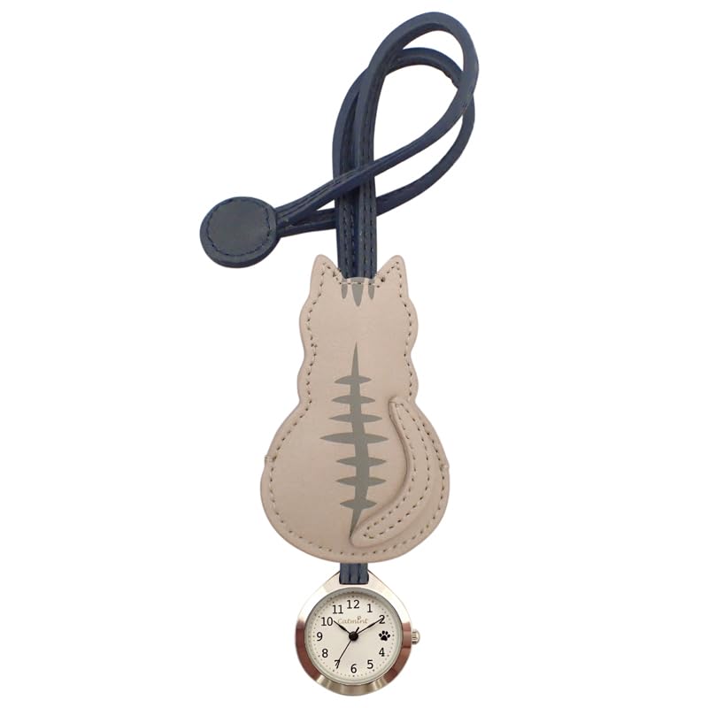 follow (Follow) Hang Watch catmint (Catmint) Back View Cat Hang Watch E02323S-6 GY