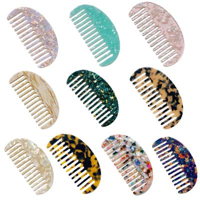 Tool Acetate Hair Combs Tortoise Shell Hairdressing Comb Hair Cutting Brush