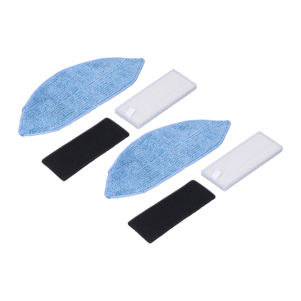 2er Set Staubsaugerfilter-Set Kehrmaschine Mopptuch Staubsaugerzubehör für U2 DGN22