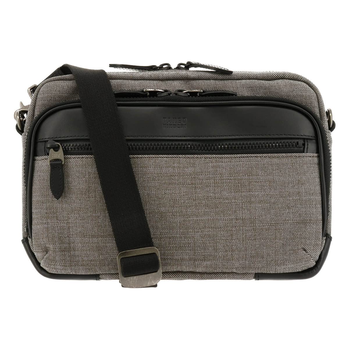 

Shoulder Bag Quest 786101 Made in Japan Mini Shoulder Water Repellent Gray [Takeo Kikuchi] Men s [10]