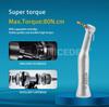 Niceden Dental 20:1 Implant Contra Angle Handpiece Surgery Shaft Drive Cartridge Low Speed Push Button Chuck Handpiece Dentist Tools