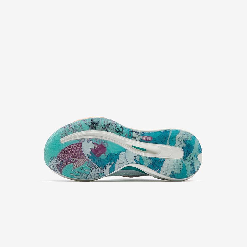 Anta Kids Wind Chaser 7.0 Koi Series Trendy Comfortable Versatile Sports Shoes Kids Sneakers White Fluorescent-Green 312529909R