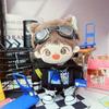 Süße Idol-Puppe Kleidung, Fliegende Schutzbrillen Set, Plüschpuppen Kleidung, DIY Wechselkleidung, Spiele für Mädchen, 10 cm, 20cm