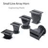 1Pcs Wide Coverage Angle Line Array Speaker Accessory  for DJ Home Theater Stage Audio Mixer Devices
