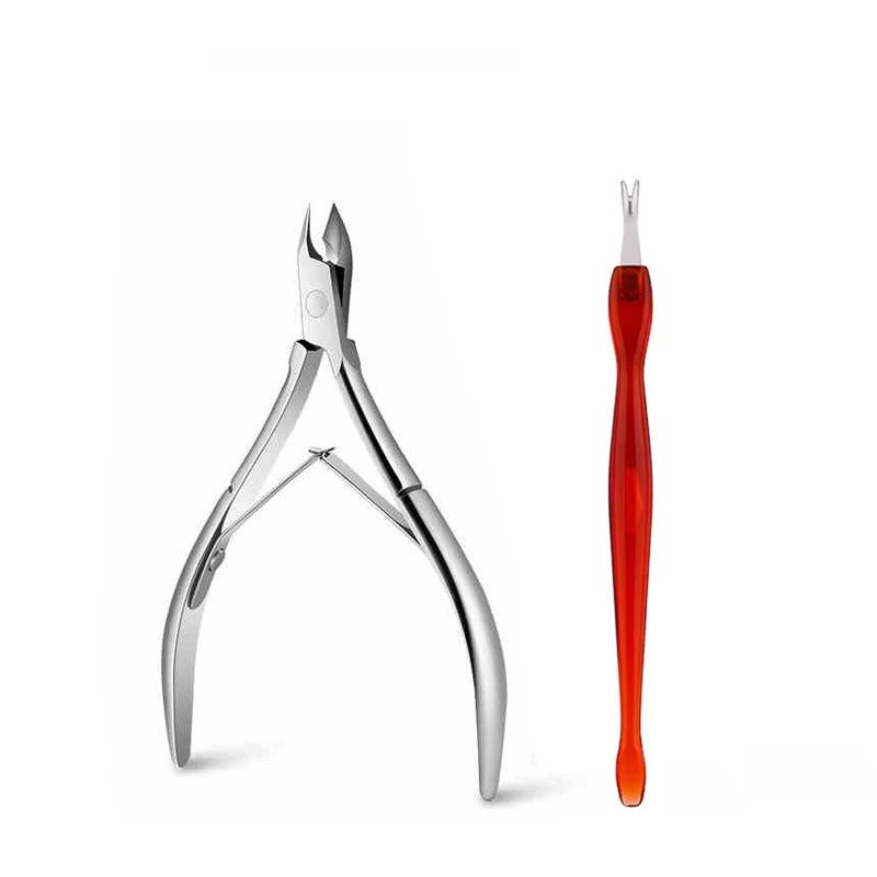 Large Opening Cuticle Nipper D501: Professional Nail Tool for Removing Dead Skin, Hangnails, and Thick Nails
