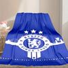 1 Couverture Chelsea FC Facile d'Entretien, Parfaite pour le Canapé, le Lit, la Maison, le Voyage et Plus, Couverture Imprimée Chaude et Durable