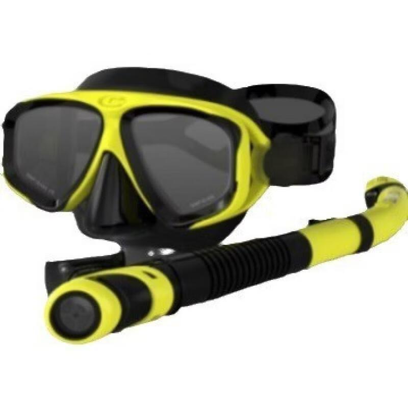 Pulian Full Dry Diving Mask and Snorkel Set