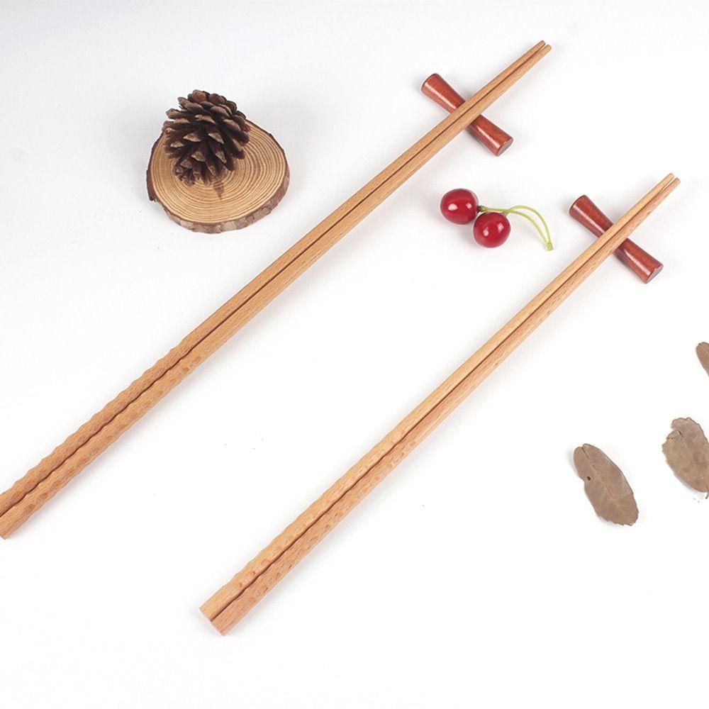 Non-slip Hot Pot Wooden Sushi Noodles Kitchen Utensils Frying Tool Cooking Accessories Chopsticks