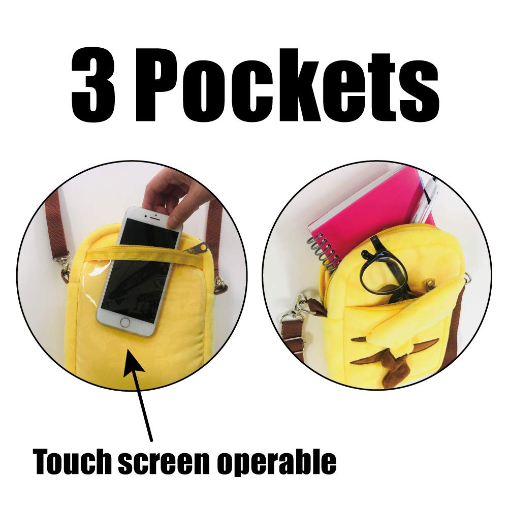 Pokémon Plush Pouch Pikachu RM-5132