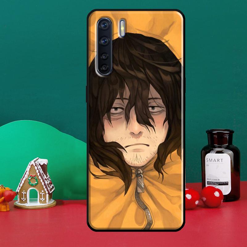 My Hero Academia Aizawa Shouta Case For OPPO A5 A9 A31 A53 2020 A53S A1K A3S A5S A15 A52 A72 A83 A91 A54 A74 A94 Coque