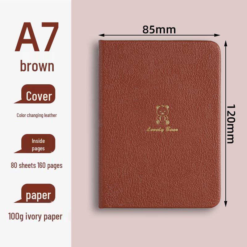 A7 Mini Pocket Notebook - Portable and Handy for Students